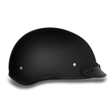 Daytona Helmets D.O.T. Approved Skull Cap helmet with visor right side view