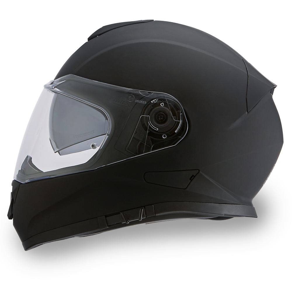 Daytona Basic/Custom Without Visor D.O.T. Approved 1/2 Shell Harley Motorcycle Helmet - Dull Black/Medium