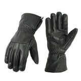 Daniel Smart Mfg. men's leather motorcycle touring gloves