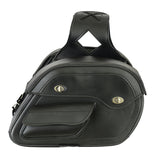 Daniel Smart Mfg. two-strap motorcycle saddlebag DS300 side view