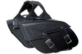 Two-strap quick release motorcycle saddlebag DS313 side view