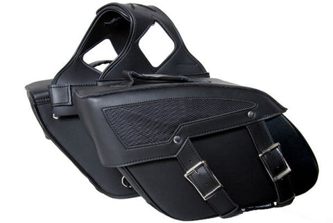 Daniel Smart Mfg. two-strap motorcycle saddlebag DS313 main view