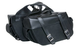 Daniel Smart Mfg. two-strap motorcycle saddlebag DS321 angle view