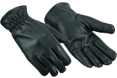 Waterproof deerskin leather motorcycle gloves back and palm