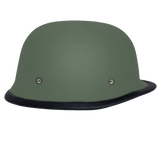 Daytona Helmets German-style military green motorcycle helmet right side view