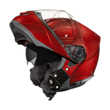 Glide model modular motorcycle helmet Black Cherry open face