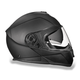 Glide model modular motorcycle helmet Dull Black right