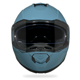 Glide model modular motorcycle helmet Shark Blu front view