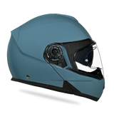 Glide model modular motorcycle helmet Shark Blu right side