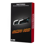 Packaging for 2-pack Bluetooth helmet communication devices