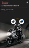 Fast connection of Bluetooth motorcycle helmet communication device