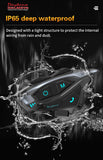 Bluetooth motorcycle helmet communication device waterproof graphic