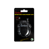 Motorcycle helmet lock in packaging