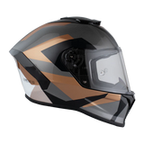 Viper model full face motorcycle helmet with Copperhead graphic right