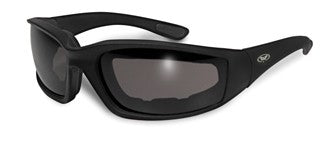 Global Vision clear to smoke transforming photochromic motorcycle glasses