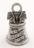 Liberty Bell motorcycle Guardian Bell let freedom ring message front