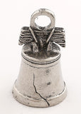 Liberty Bell motorcycle Guardian Bell let freedom ring message back with crack