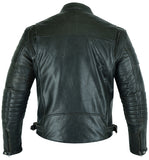 Cafe Racer Jacket - Gun Metal Brown