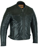 Cafe Racer Jacket - Gun Metal Brown