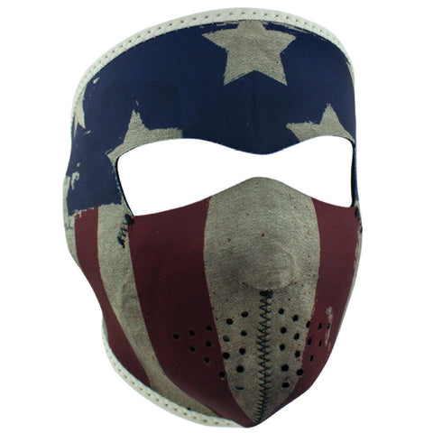 ZANheadgear neoprene full facemask with patriot design