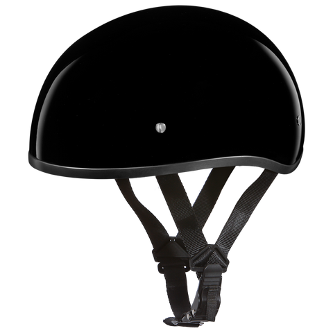 Daytona Helmets D1-ANS Skull Cap motorcycle helmet side view