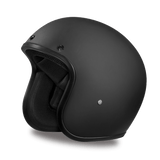 Daytona Helmets DC1-B Cruiser motorcycle helmet side view without visor
