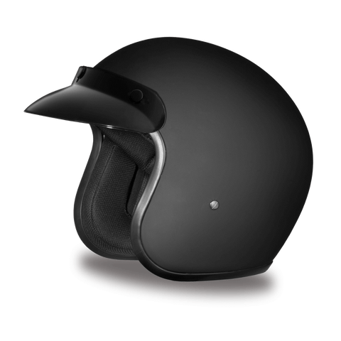 Daytona Helmets DC1-B Cruiser motorcycle helmet side view