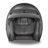 Daytona Helmets DC1-GM Cruiser Motorcycle Helmet Gun Metal Grey Metallic Front View