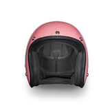 Daytona Helmets DC7-P Cruiser Motorcycle Helmet Pink Metal Flake Front View