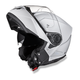 Daytona Helmets MG1-C Glide Modular Motorcycle Helmet Gloss White Open View