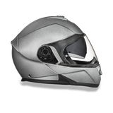 Daytona Helmets MG1-SM Glide Modular Motorcycle Helmet Silver Metallic Right Side View