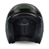 Daytona Helmets 2nd Amendment seal motorcycle helmet front view.